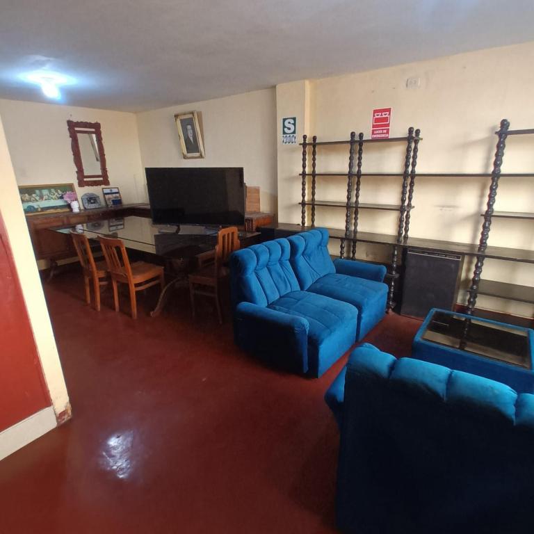 TV a/nebo společenská místnost v ubytování Hostal Jovita