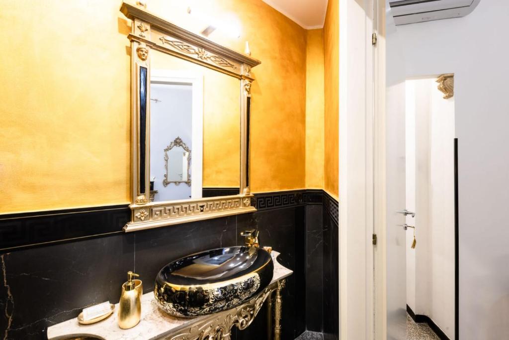 Ванная комната в Le Stanze del Principe