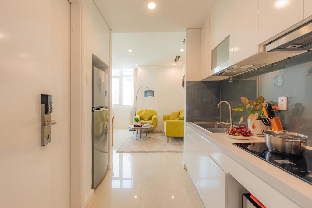 Ben Thanh - Luxury Serviced Apartments - 带阳台的公寓