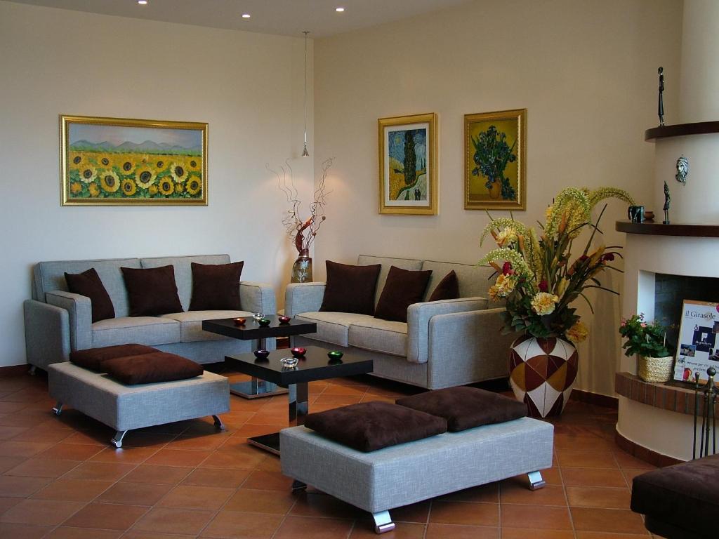 Posezení v ubytování Maglioferro Residence