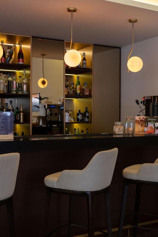 Lounge nebo bar v ubytování Apulia Praia Hotel