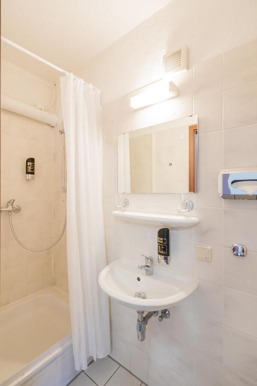 Koupelna v ubytování Hotel Dori´s 108