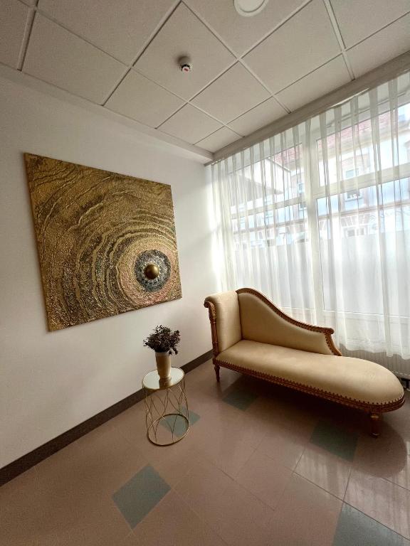 Posezení v ubytování Hotel Jeruzalem