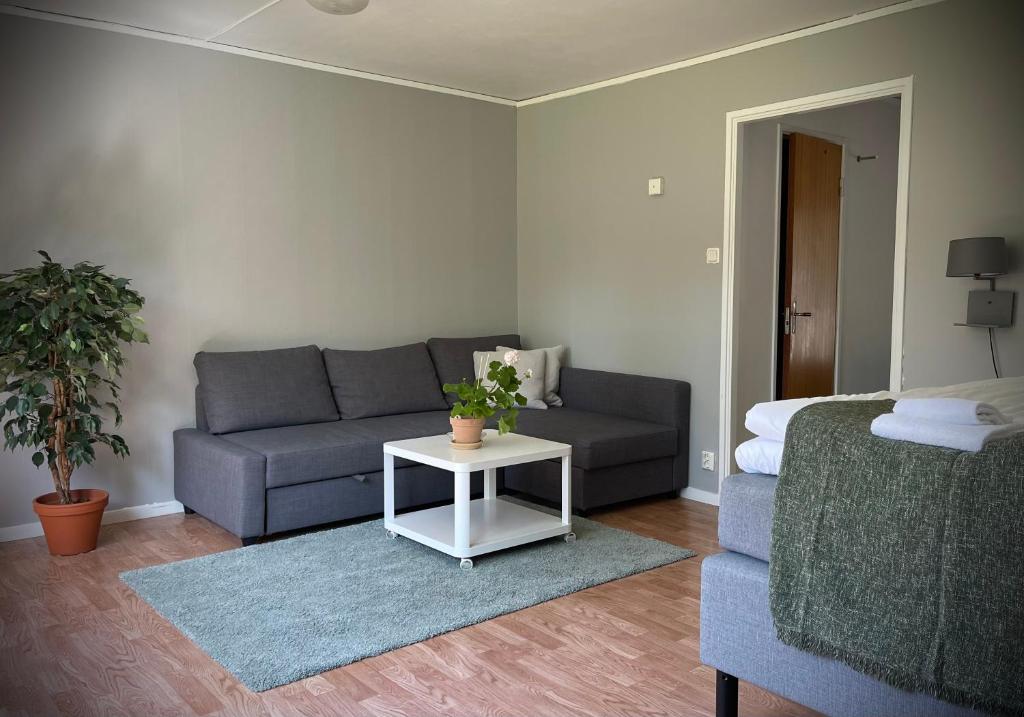 Posezení v ubytování Gåsen Out B&B