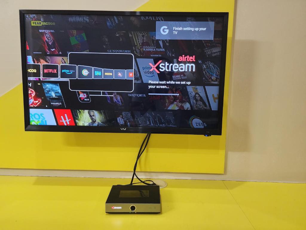 TV a/nebo společenská místnost v ubytování The Cocoon