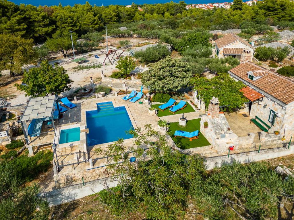 Ptičja perspektiva objekta Holiday Home Gabelot