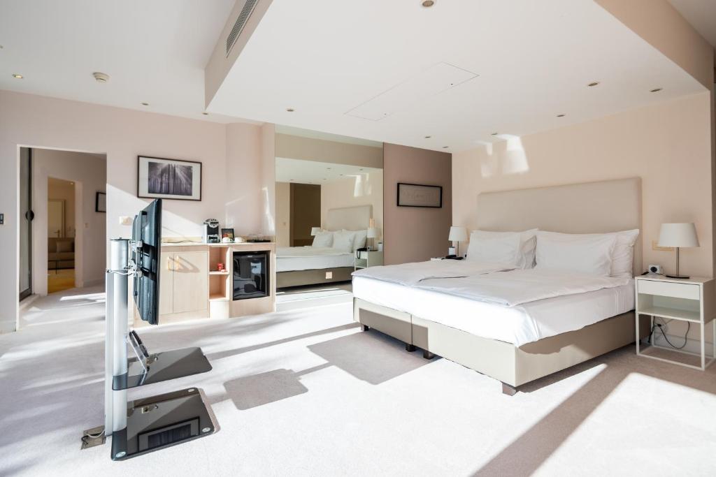 Royal Plaza Montreux - Suite Real Con Vista Al Lago Y Una Terraza