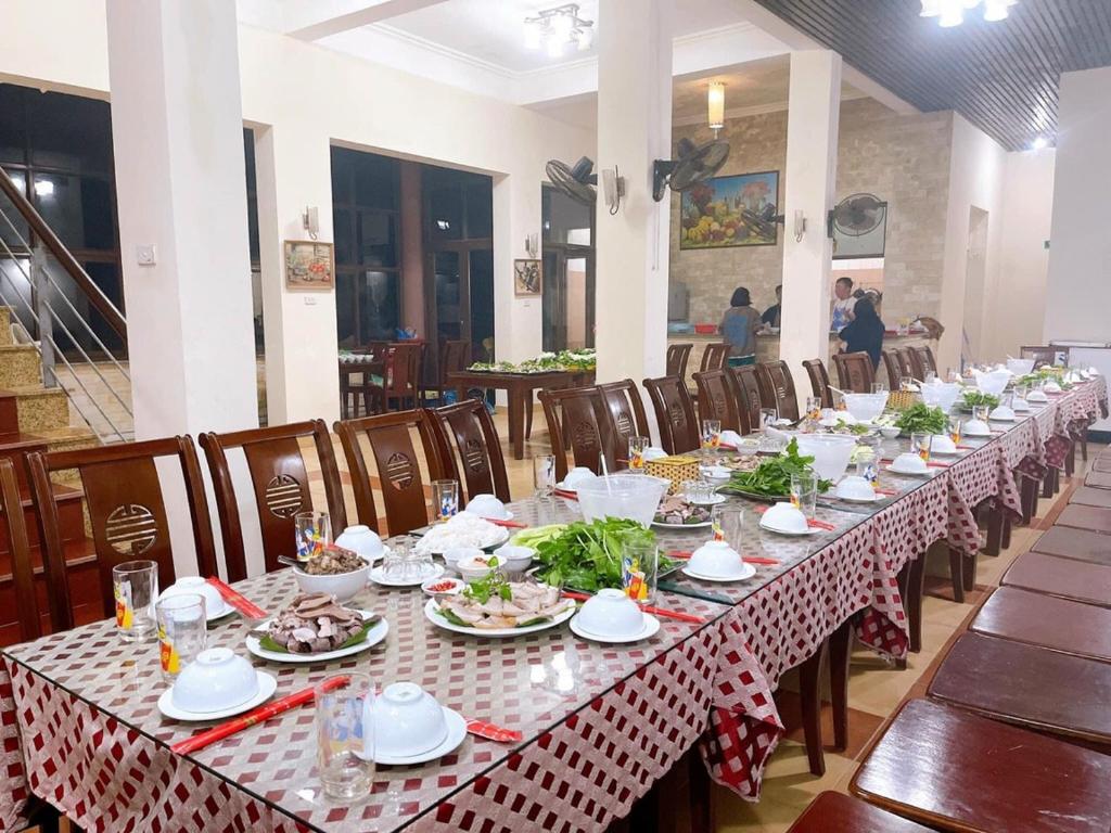 Restaurace v ubytování An Phú Motel Tam Đảo