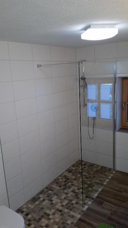 Kúpeľňa v ubytovaní Ferienhof Leo
