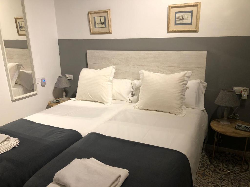 Postel nebo postele na pokoji v ubytování Encantador apartamento en el Centro