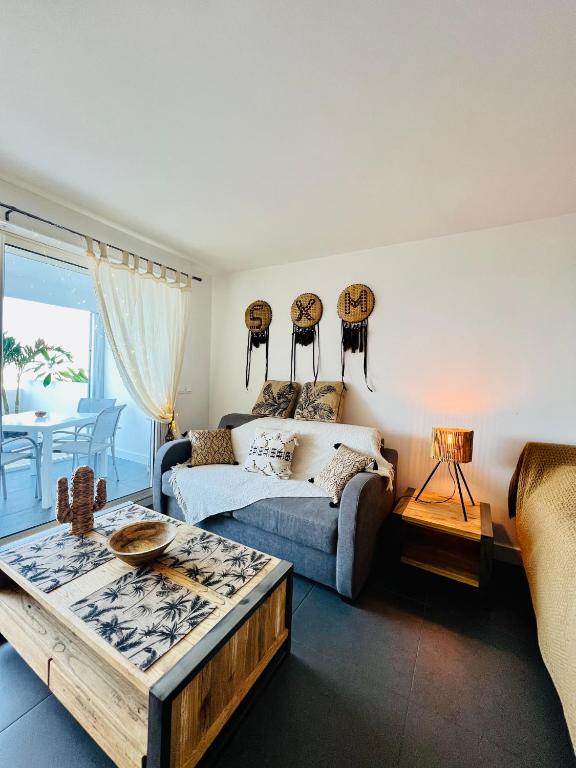 Studio pirate of the Caribbean Sea view - Studio Mit Seeblick