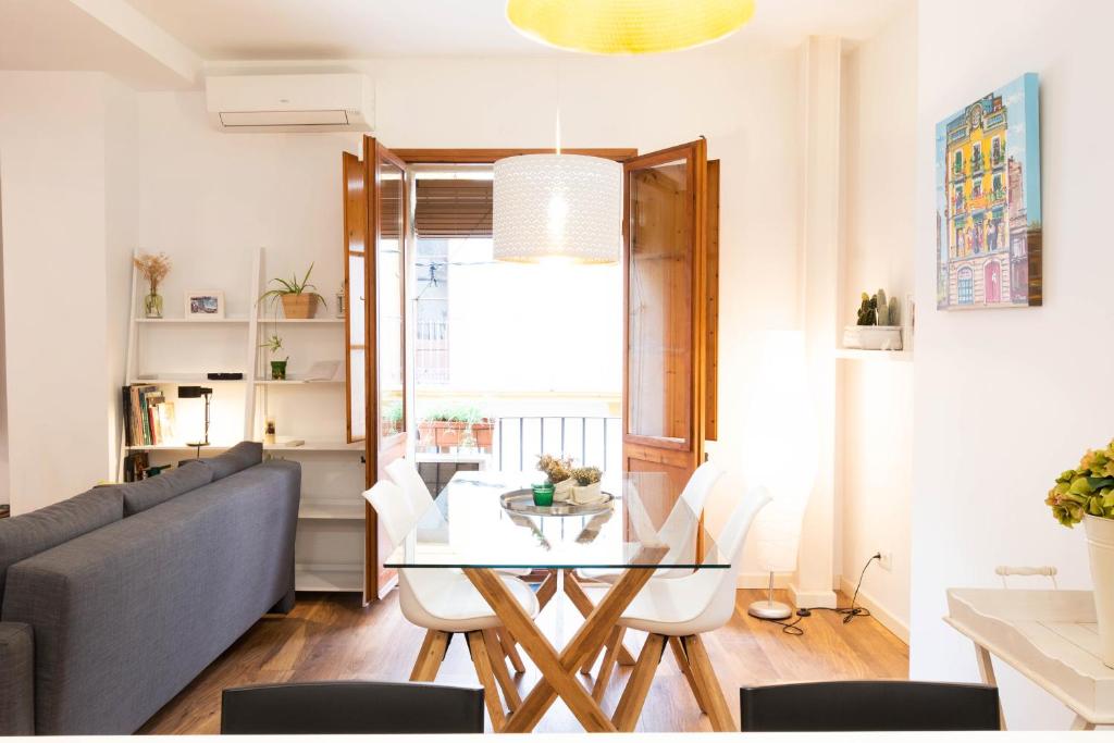 Posezení v ubytování Apartamento en Plaza SEDASSOS Centro Historico