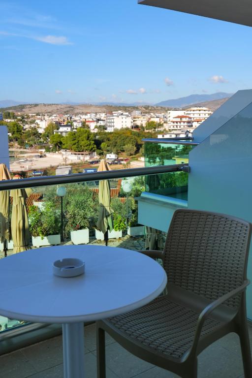 Balkón nebo terasa v ubytování Hotel Luxury