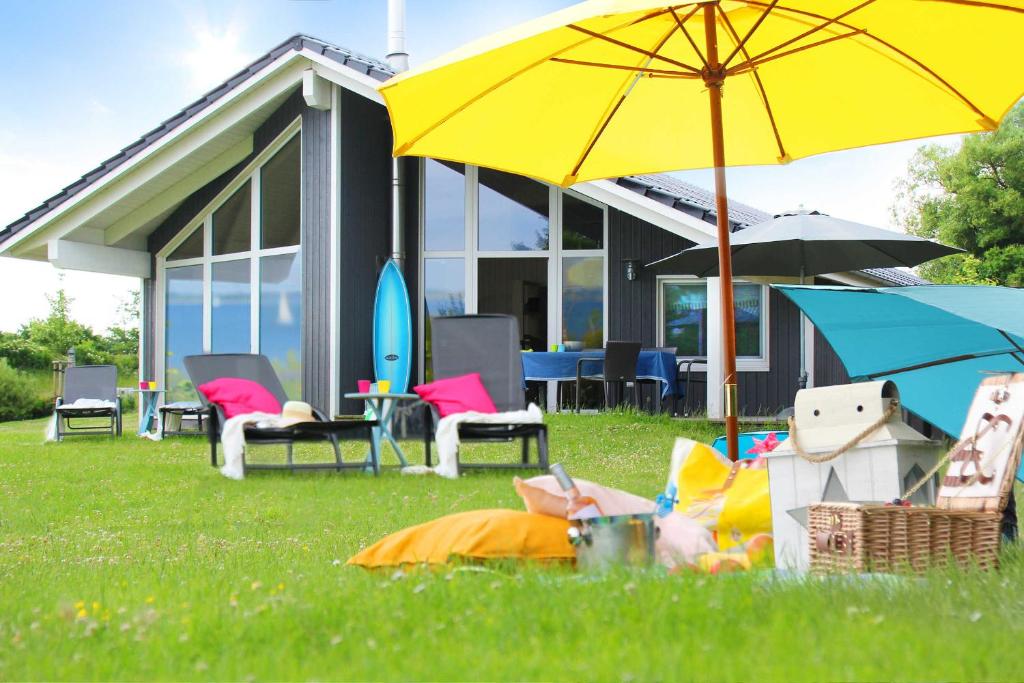 Сад в Ferienhaus Esbjerg