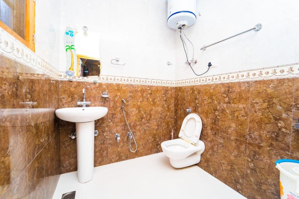 Koupelna v ubytování Hotel Al Azrah