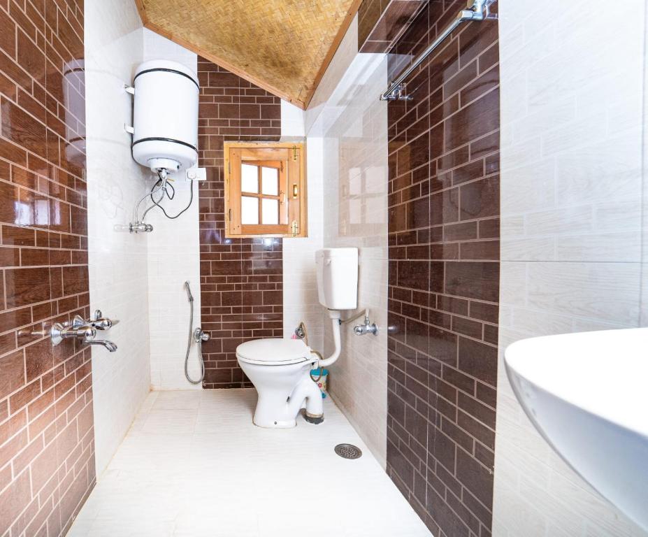 Koupelna v ubytování Hotel Al Azrah