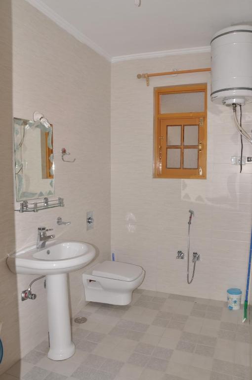 Koupelna v ubytování Hotel Al Azrah