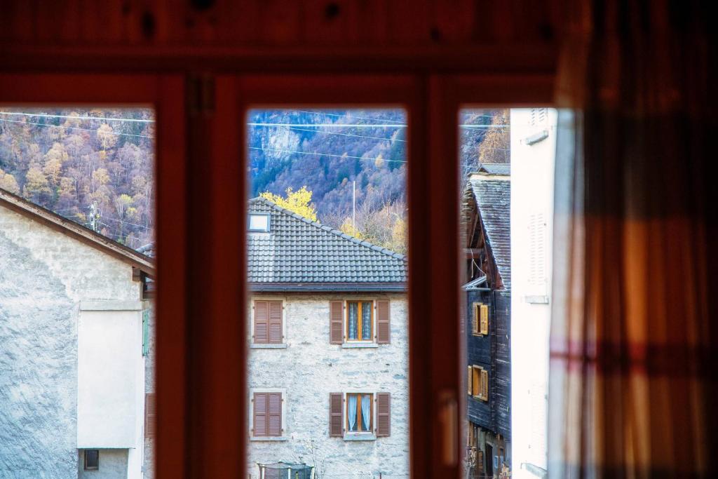 Nespecifikovaný výhled na hory nebo výhled na hory při pohledu z apartmánu