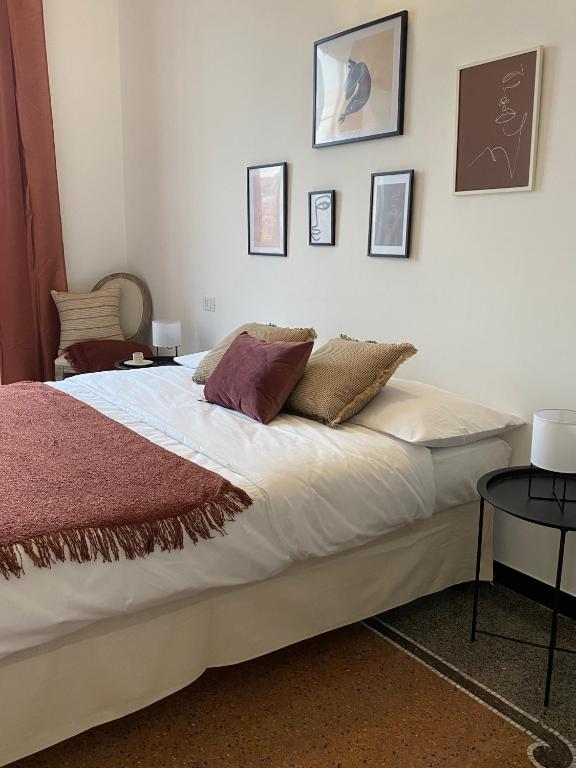 Postel nebo postele na pokoji v ubytování CASA AMEDEO