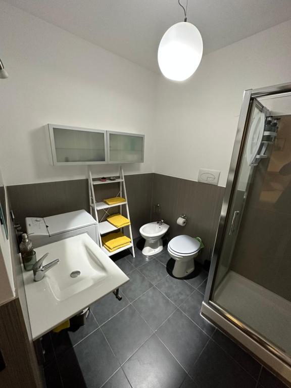 A bathroom at Zanclea