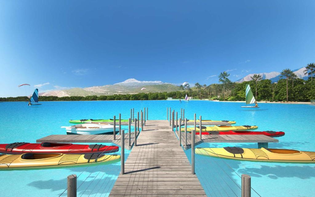 2237-Modern apt with private beach