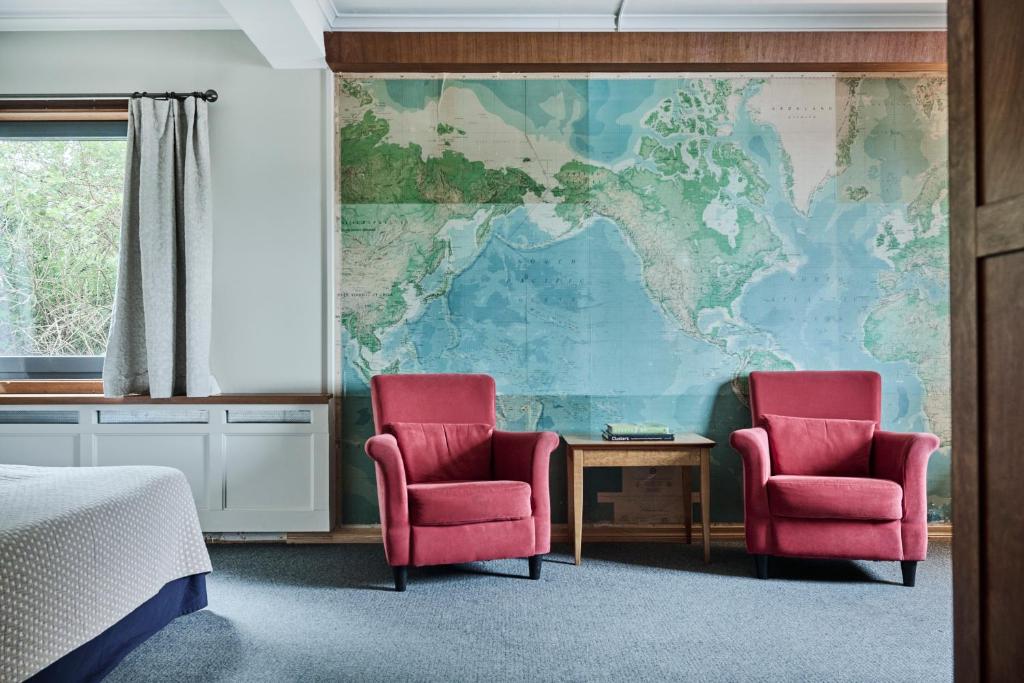 Posezení v ubytování Rederiet Hotel