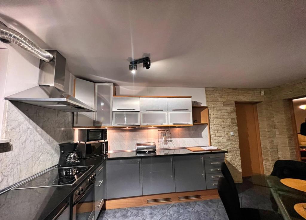 Kuchyňa alebo kuchynka v ubytovaní Apartament Zakopane Viva Maria