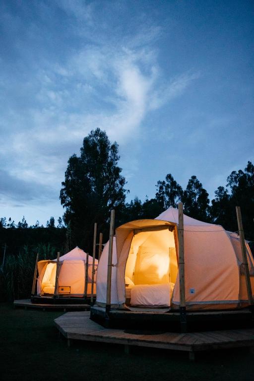 Fotografie z fotogalerie ubytování Hawkay Glamping v destinaci San Miguel de Salcedo