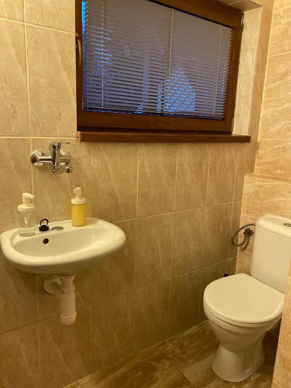 Koupelna v ubytování Apartmany Silver