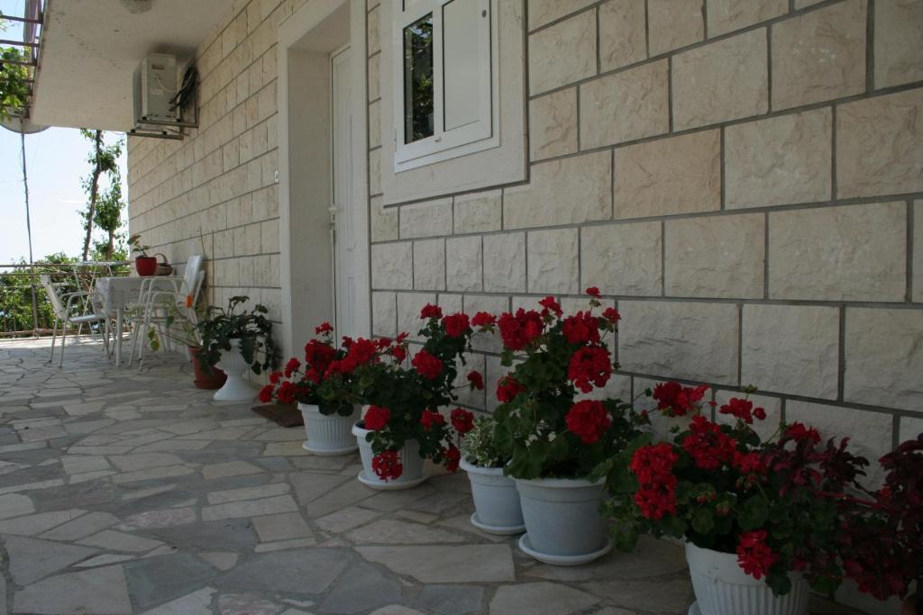 Vonkajšia záhrada v ubytovaní Apartments by the sea Orebic, Peljesac - 10436