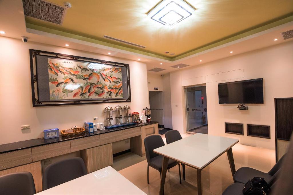 TV a/nebo společenská místnost v ubytování Dongdaemun Boutique Hotel