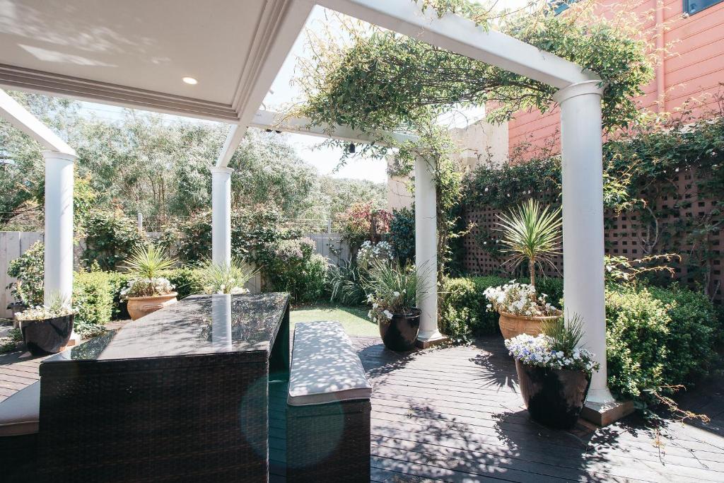 Banksia by the Bay - Sala Regina Con Vista Da Giardino