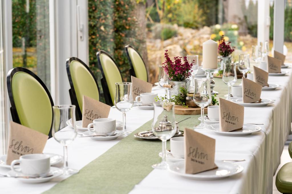 Restaurace v ubytování Hotel am Tierpark Gotha