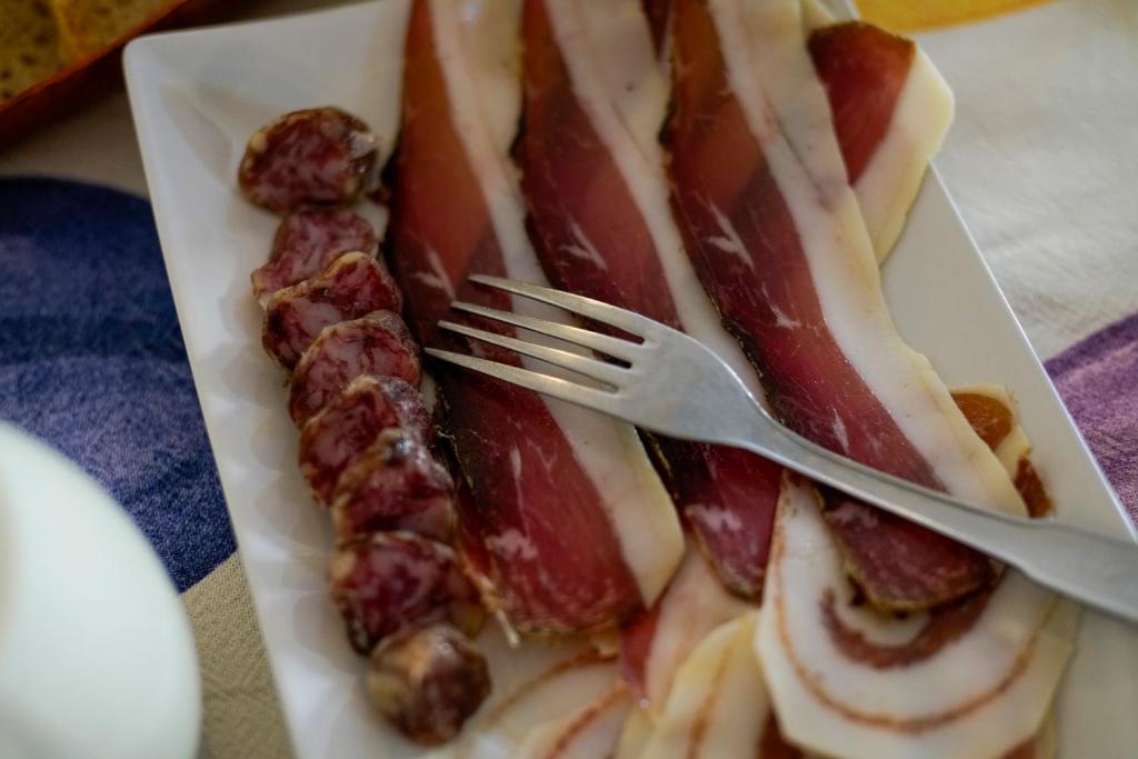 Cibo presso l'agriturismo o nelle vicinanze