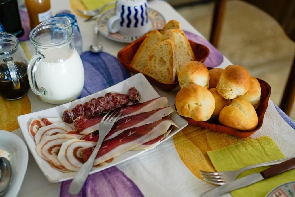 Cibo presso l'agriturismo o nelle vicinanze