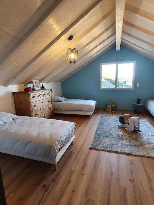 Posteľ alebo postele v izbe v ubytovaní La maison d'Elodie