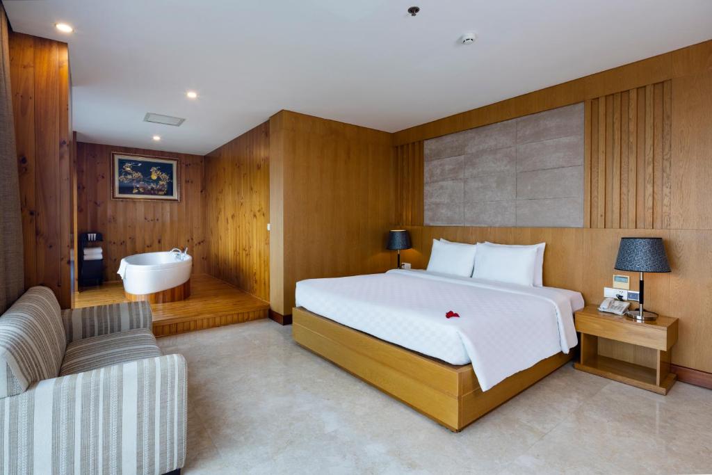 Suite Panorama với tầm nhìn ra thành phố và trà chiều hàng ngày