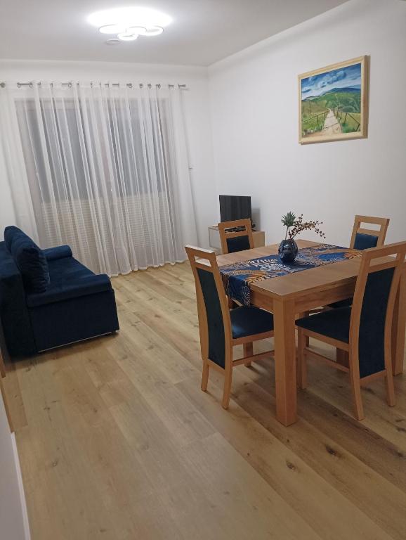 TV a/nebo společenská místnost v ubytování Apartamenty Bianka
