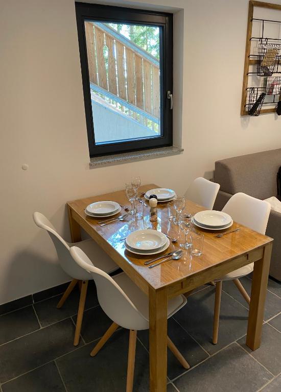 Posezení v ubytování Golte Apartment Tibona