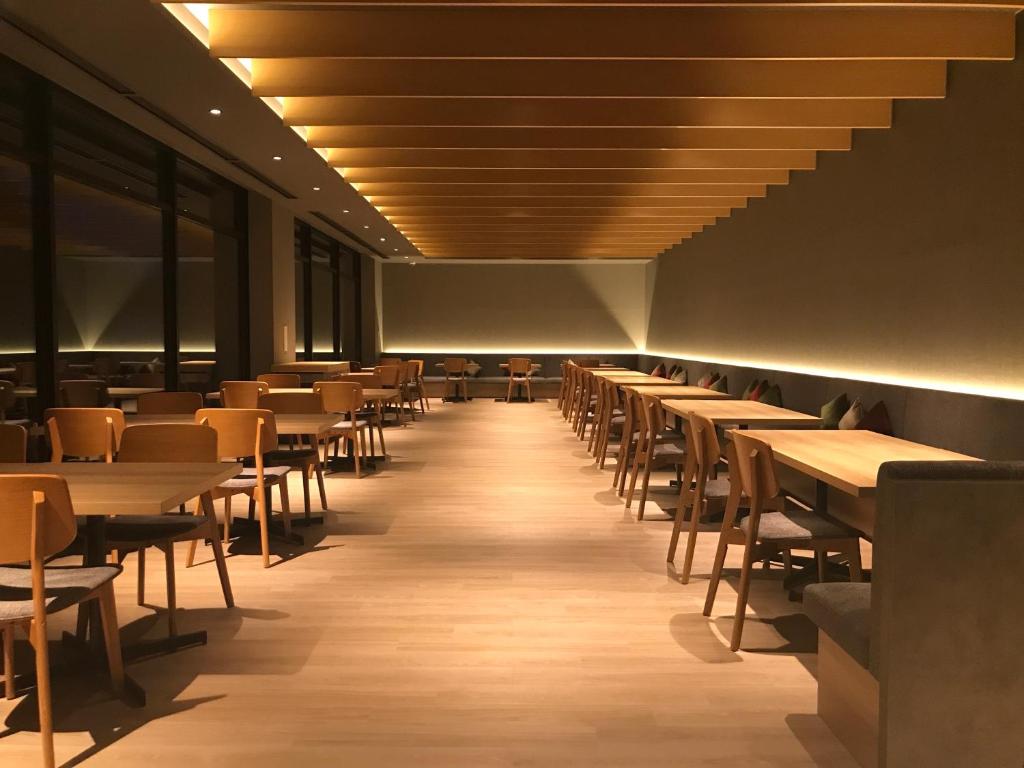 Restaurace v ubytování Minakami Onsen Aratashi Minakami