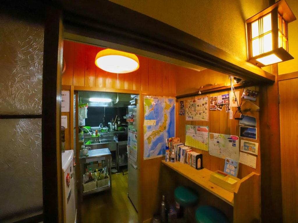 Kuchyň nebo kuchyňský kout v ubytování Guest House Tokiwa