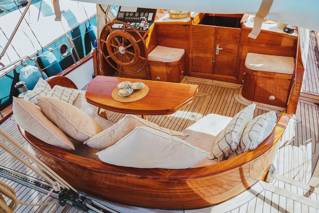 Gallery image of The Opportunity to Live on a sailing yacht in Bodrum Marina in Bodrum City
