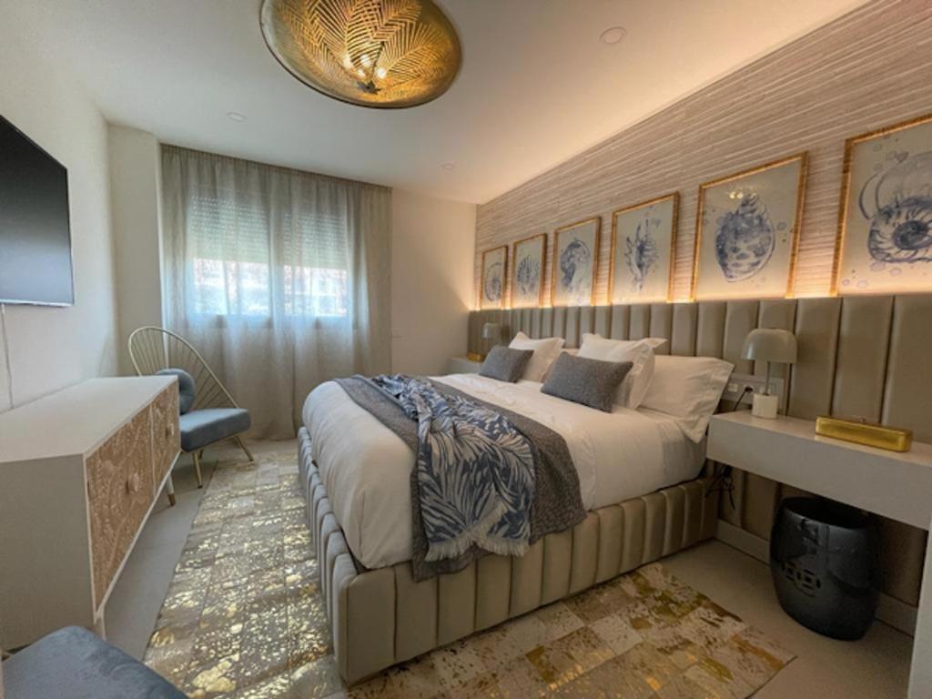 Łóżko lub łóżka w pokoju w obiekcie Unbelievable 3 bed Apt in ONE RESIDENCES RDR263