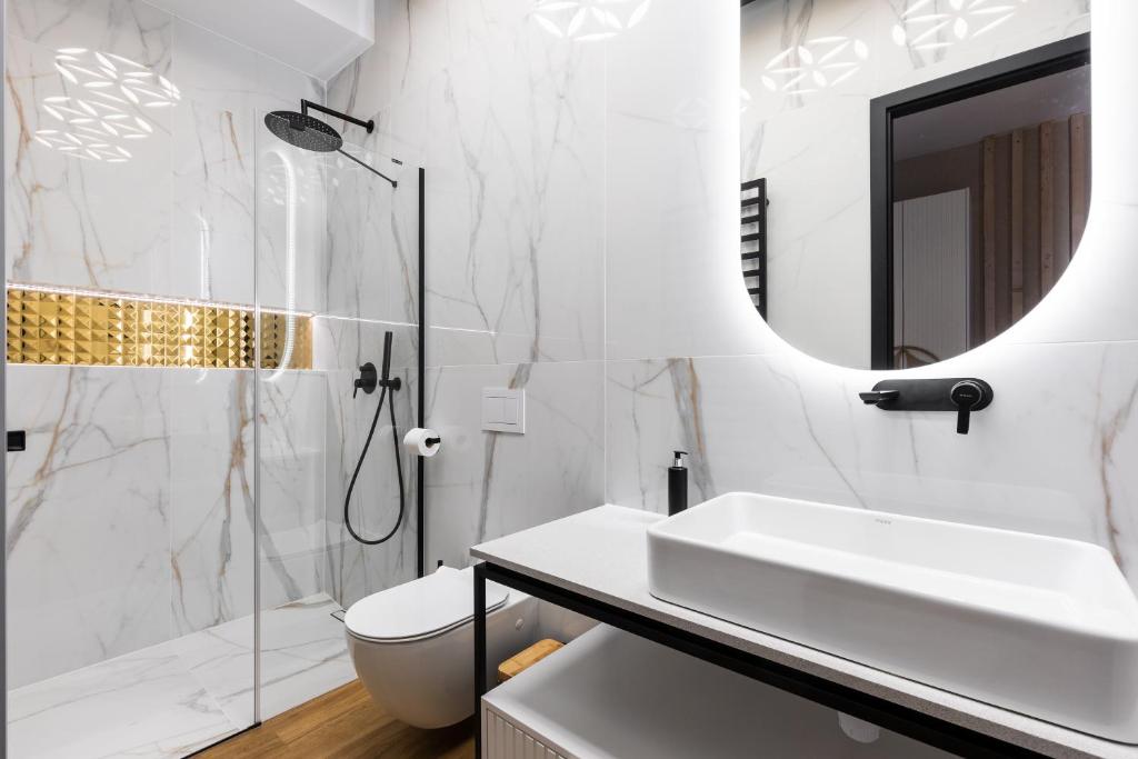 Kúpeľňa v ubytovaní Tatry Residence SPA