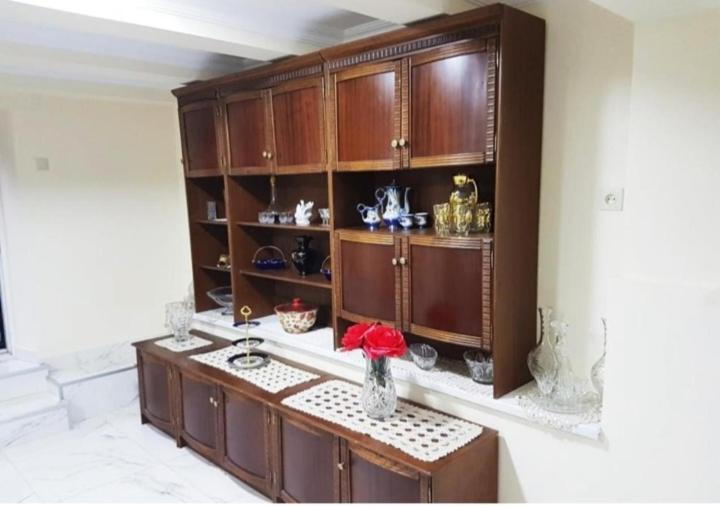 Kuchyň nebo kuchyňský kout v ubytování Guest House AMO