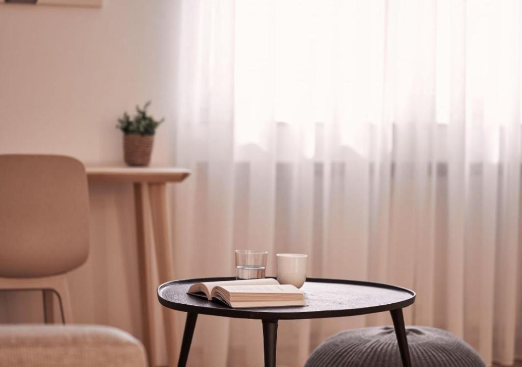 Część wypoczynkowa w obiekcie Cute n Comfort Luxury Condo in Kolonaki