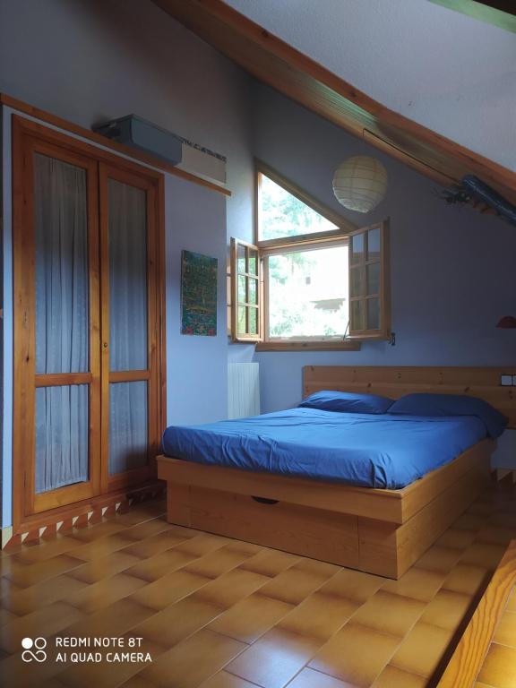 Posteľ alebo postele v izbe v ubytovaní Chalet Entre Parques Naturales