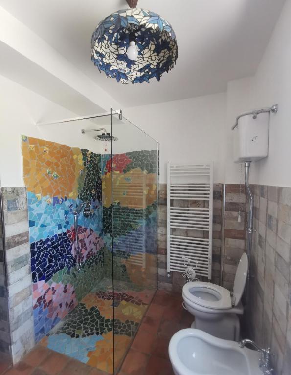 Kúpeľňa v ubytovaní Domus Nirale