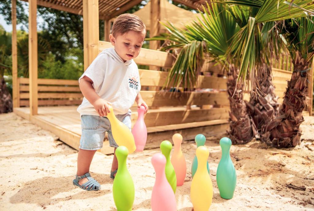 Děti v ubytování Camping Sunelia L'Argentière