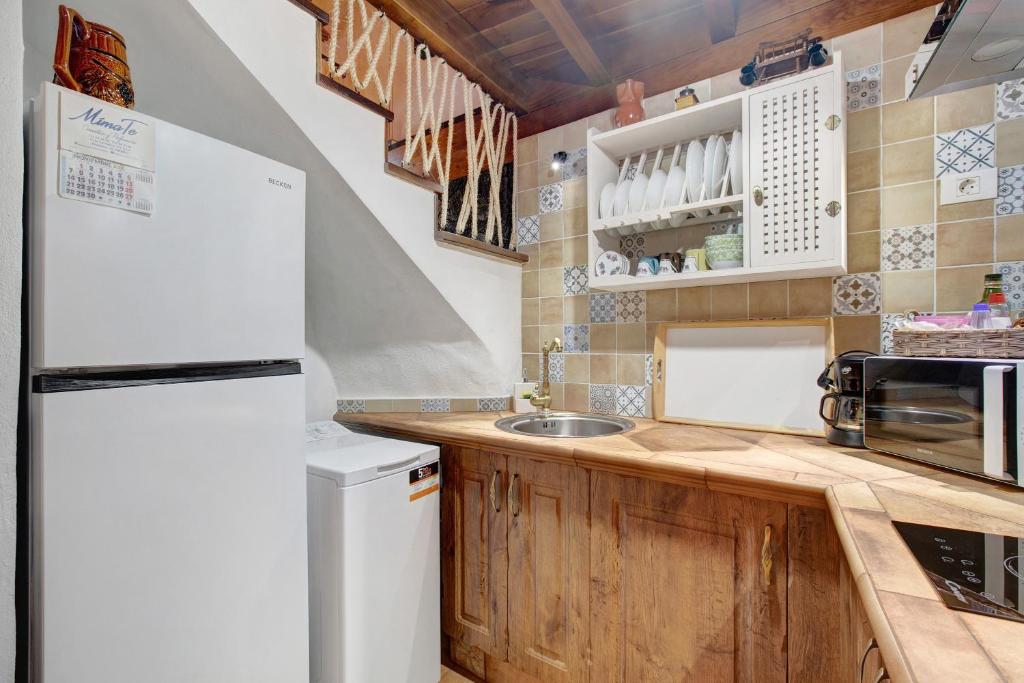 Kuchyň nebo kuchyňský kout v ubytování Casa Tía Eulalia